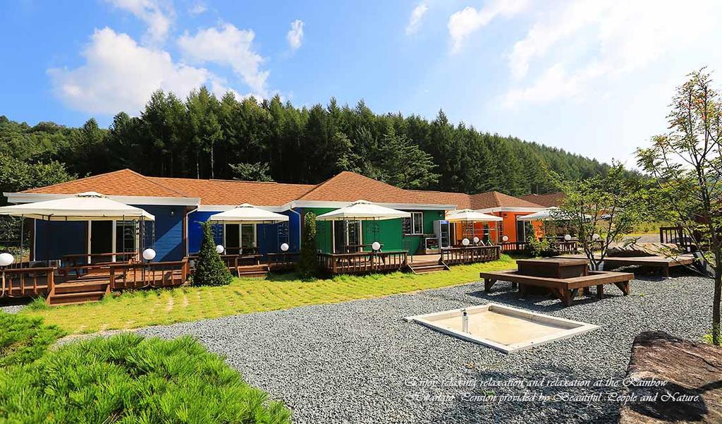 Rainbow Hwangto Pension Pchjongčchang Exteriér fotografie