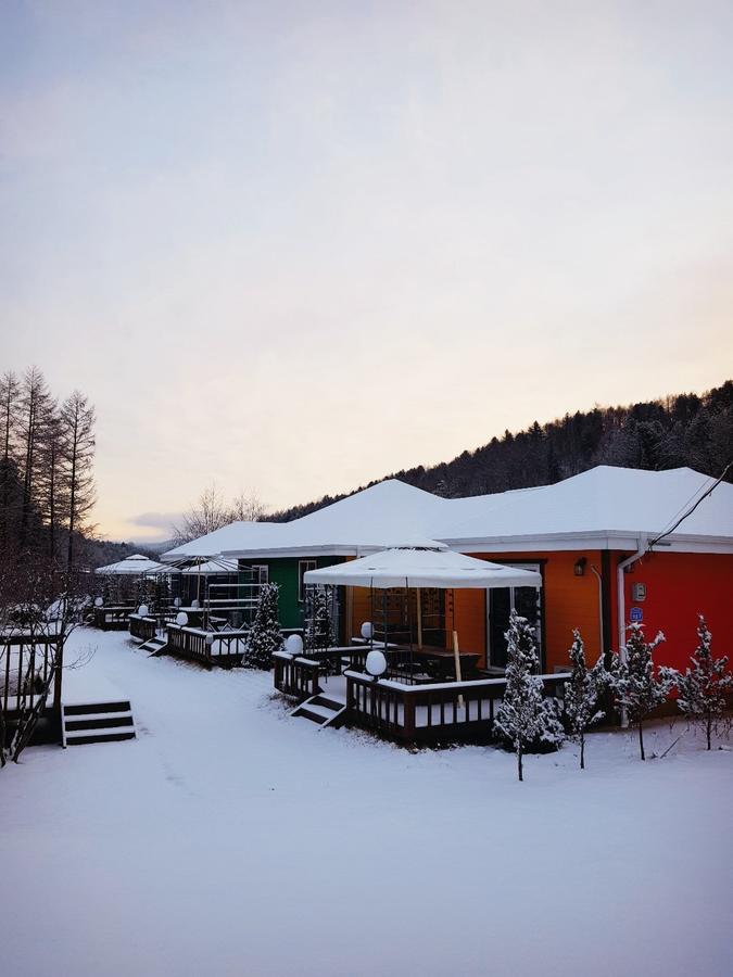 Rainbow Hwangto Pension Pchjongčchang Exteriér fotografie